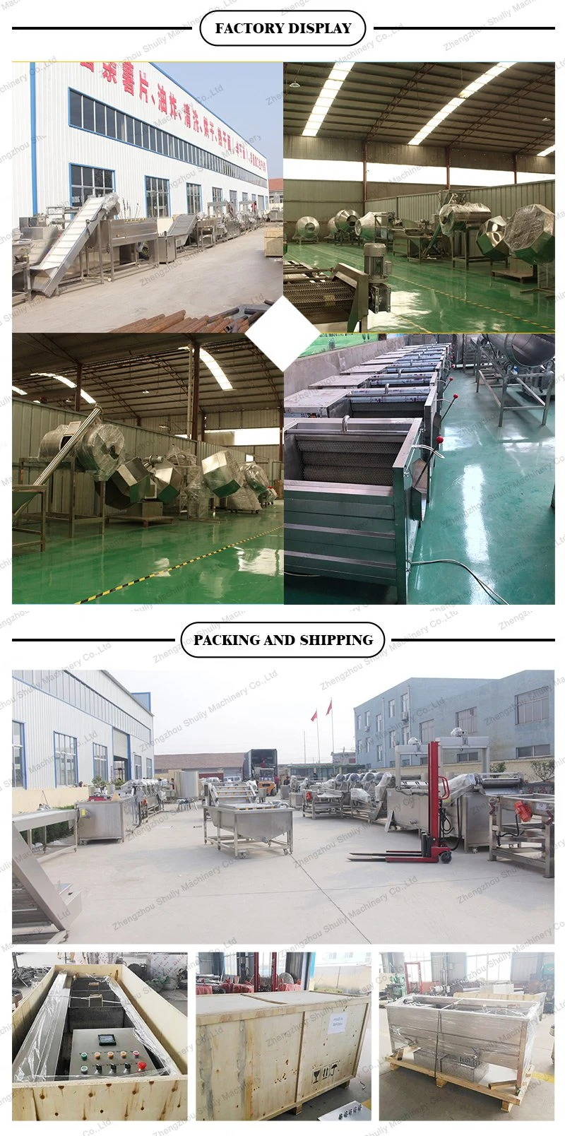 Classic Lay′s Potato Chips Production Line French Fries Processing Line