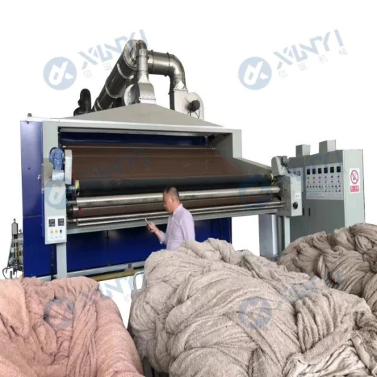 Dreischichtige spannungslose Textilgewebe-Trocknungsmaschine für Strickstoffe und Webstoffe