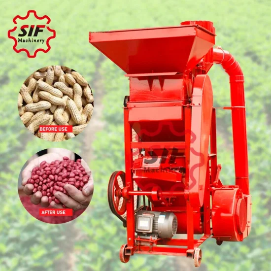 Miniatur-Erdnuss-Schälmaschine, vollautomatische Erdnuss-Schälmaschine, Öl-Tee-Früchte-Tee-Samen-Schälmaschine, Erdnuss-Schälmaschine