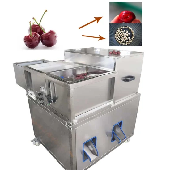 Automatische billige kleine Lochfraßmaschine für Pflaumen, Oliven, Früchte, Kirschen und Datteln