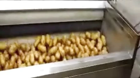 Kartoffelchips-Herstellungsmaschine Pommes-Frites-Herstellungsmaschine Kartoffelchips-Produktionslinie