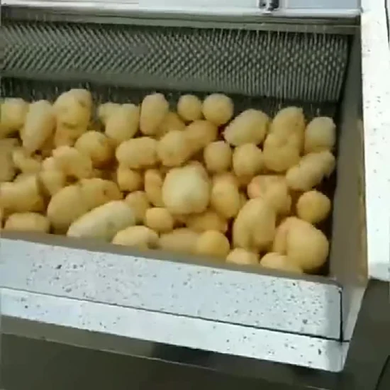 Kartoffel-/Ingwer-Gemüsewasch- und Schälmaschine